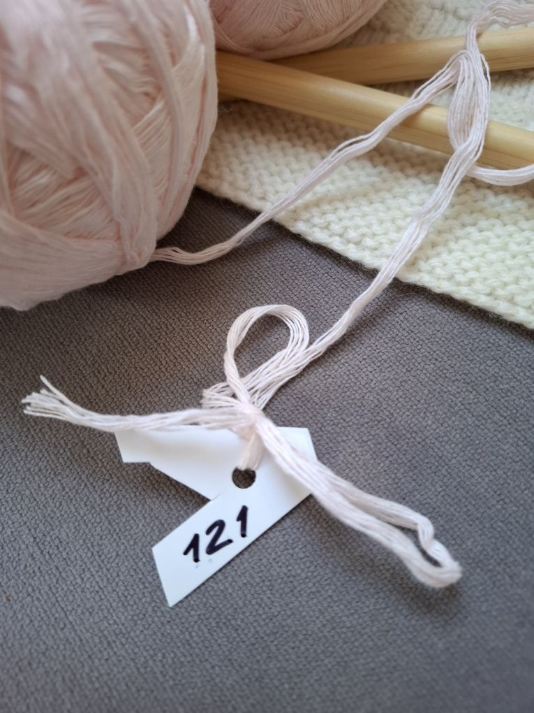 Włóczka koloru różowego nude 121 ! - Zuzia pruje