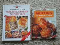 Muffiny i zapiekanki 2 książki z przepisami po niemiecku