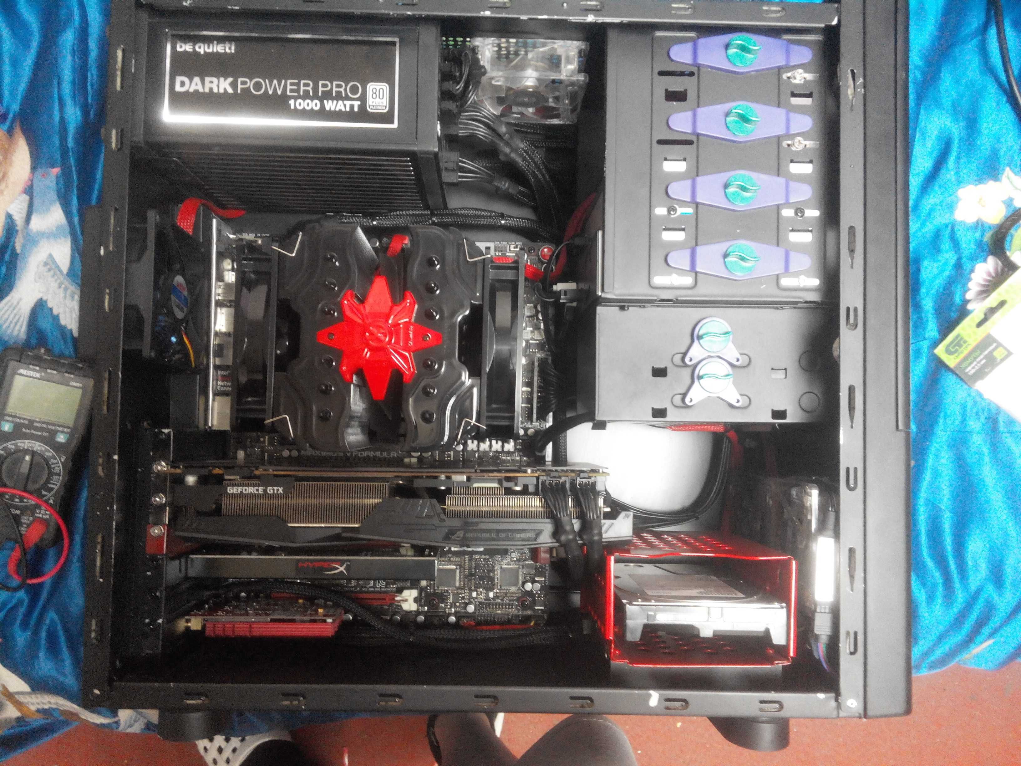 БУ Супер кулер башенный Zalman CNPS 14CBX Black Edition for Intel