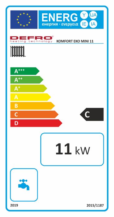 kocioł piec Defro komfort eko mini 11kw