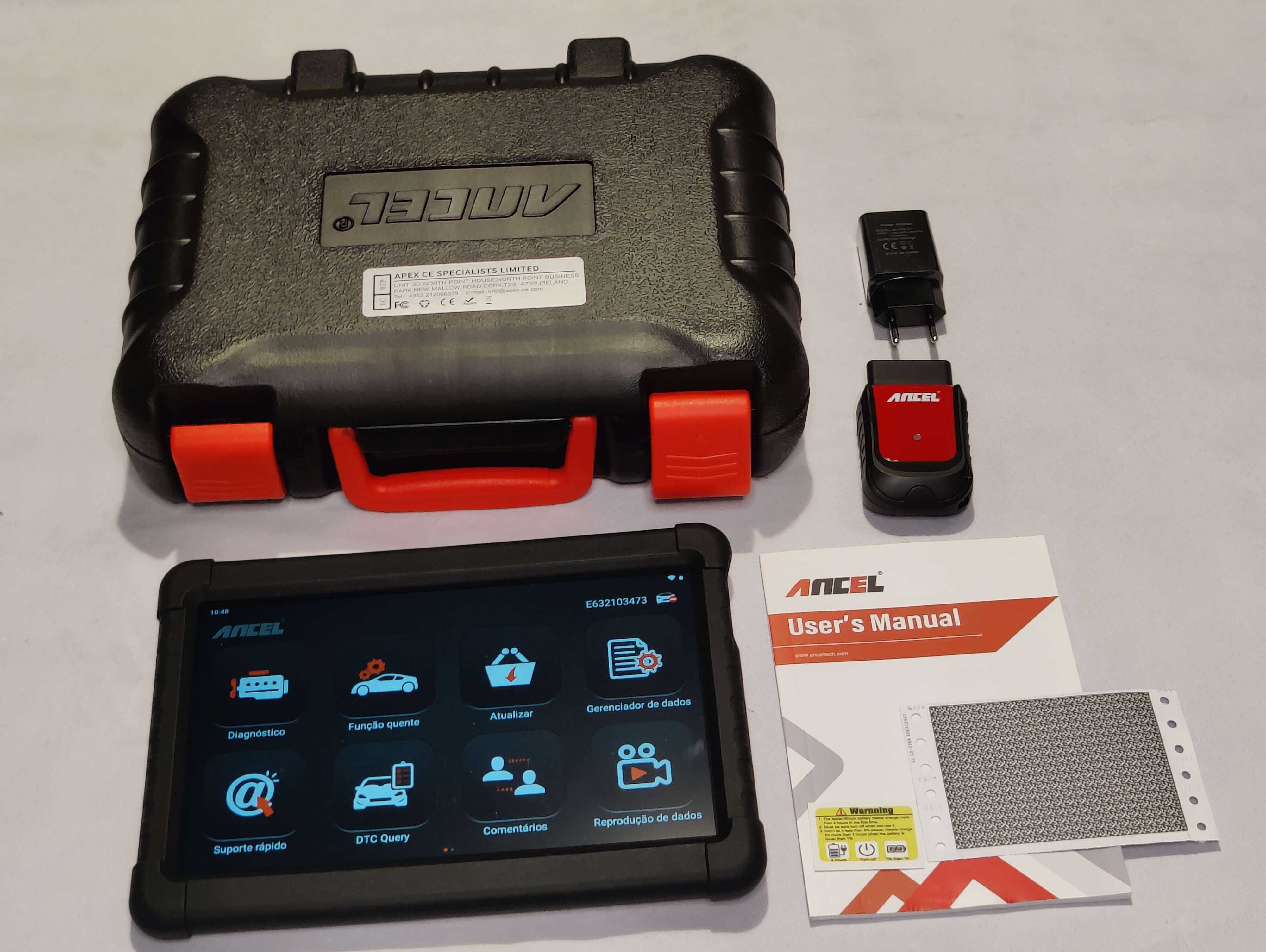 Máquina diagnóstico Profissional Tablet Android Licença oficial OBD 2