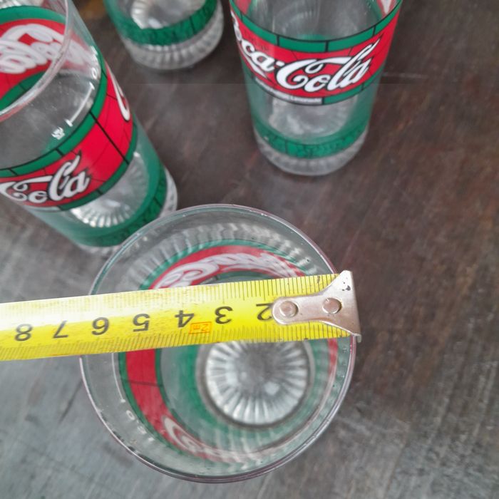 Kolekcionerskie szklanki coca coli 0,3 l