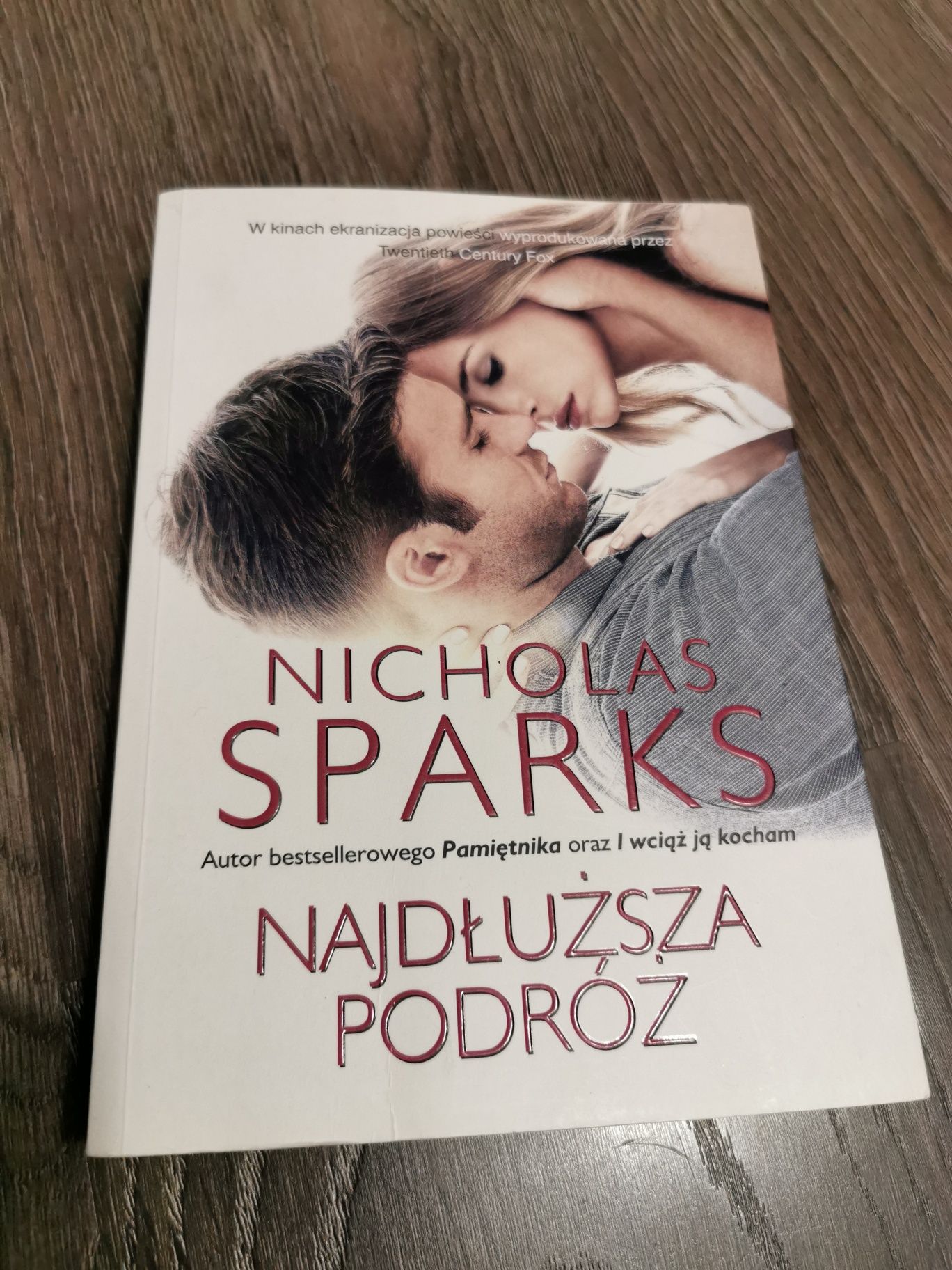 Książka "Najdłuższa podróż" Nicholas Sparks