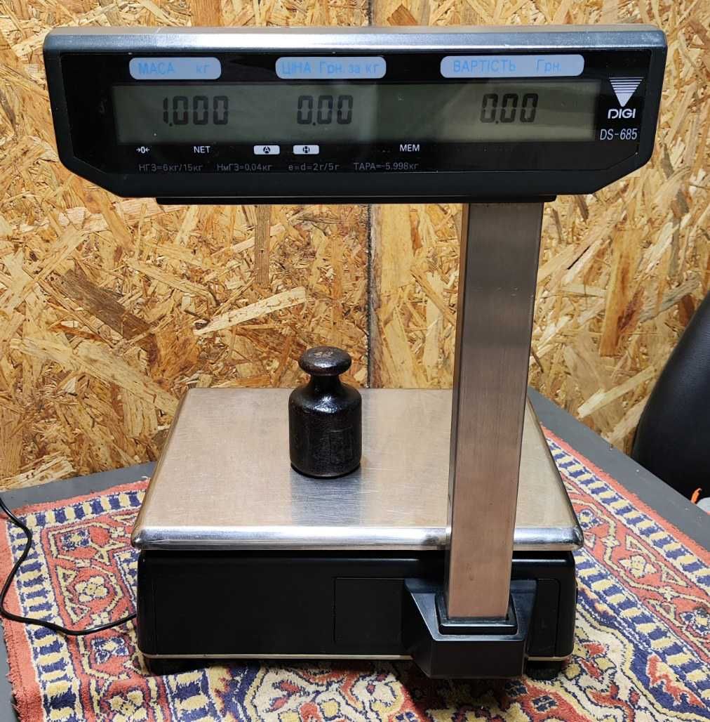 Весы DIGI DS685, до 15 кг