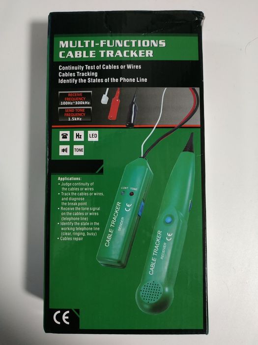 Кабельний тестер (трекер), детектор, трасошукач МS6812