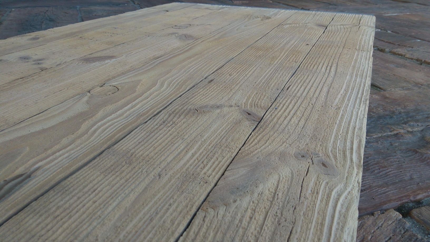 BLAT drewniany stare deski piaskowany stolik ława LOFT WYSYLKA