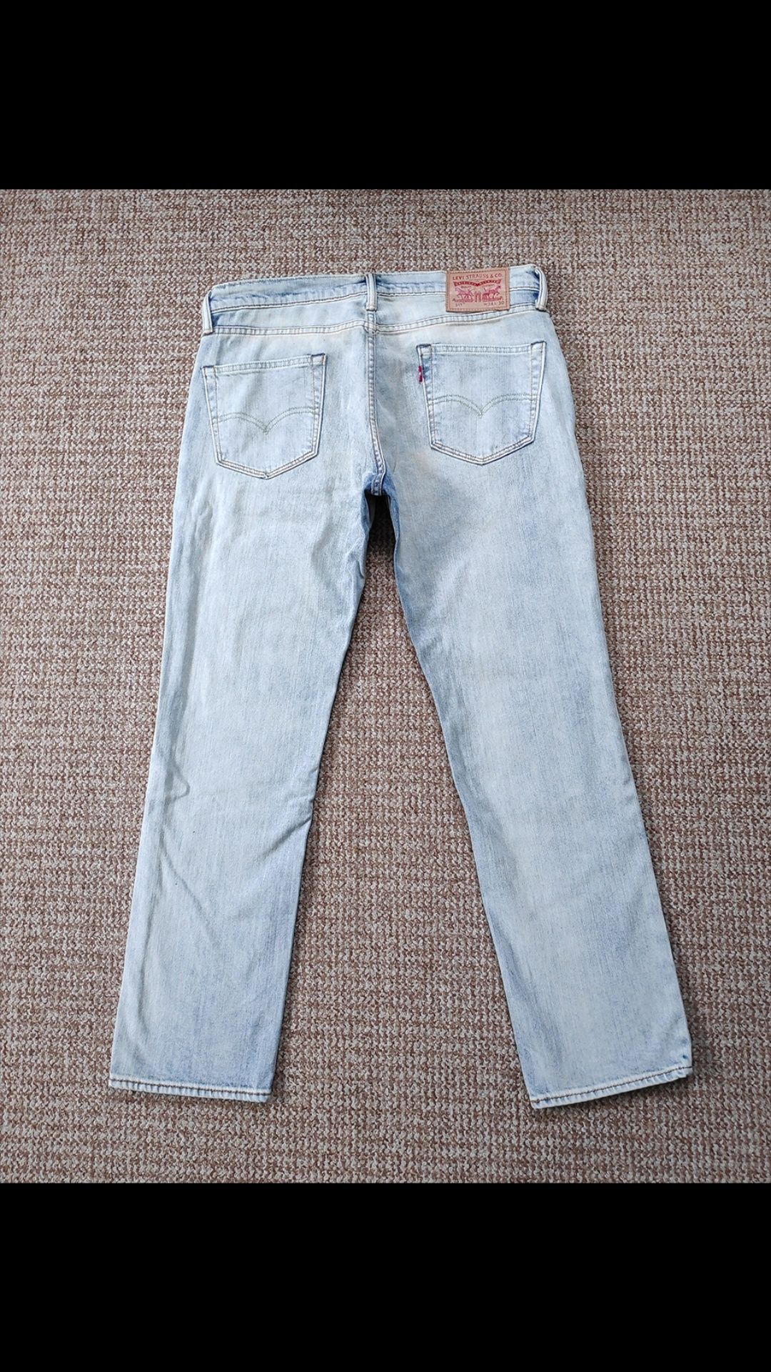 LEVI'S 511 Slim Fit джинсы Оригинал W34 L30 как новые