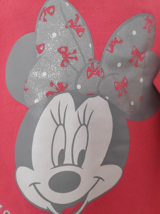 Czerwony sweterek Minnie 74