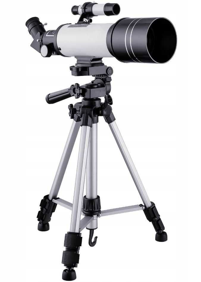 Teleskop Astronomiczny  LUNETA 70mm Uchwyt n Smartfon Statyw 2x okular