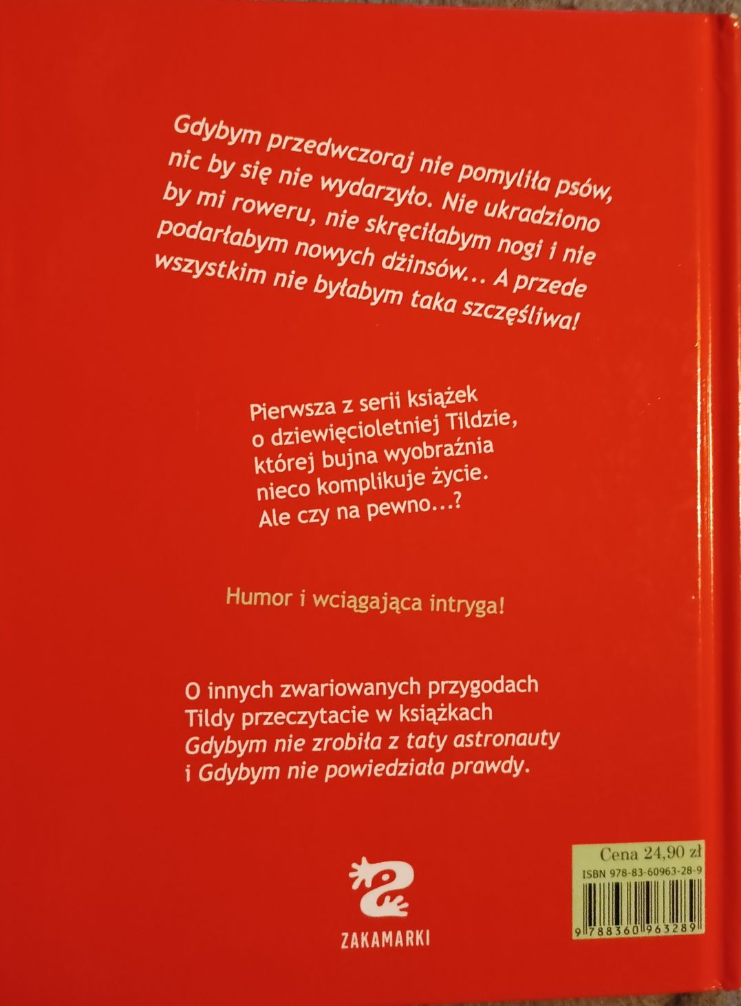 Gdybym nie pomyliła psów " Ingelin Angerborn