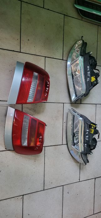 Audi A4 B5 FL Maska Zderzak Lampa Drzwi
