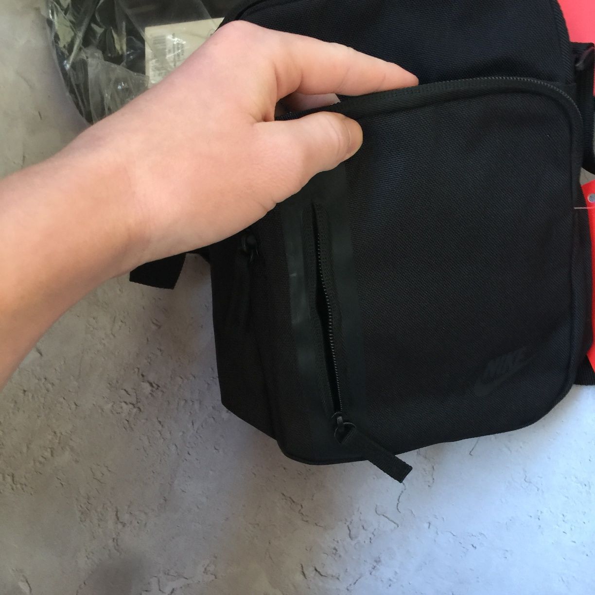Сумка сумочка месенджер Nike Tech Fleece tech pack найк теч флис