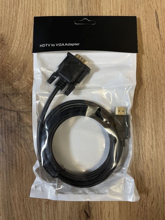 Кабель HDMI - VGA (HDTV, монитор, шнур, переходник, адаптер)