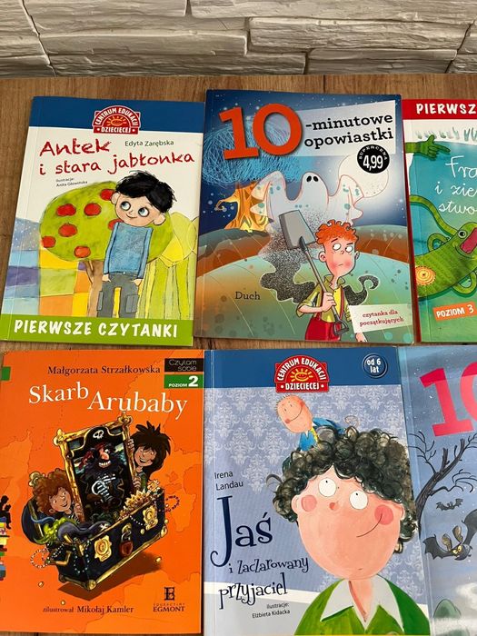 Pierwsze czytanki poziom 1-3. Nauka czytania