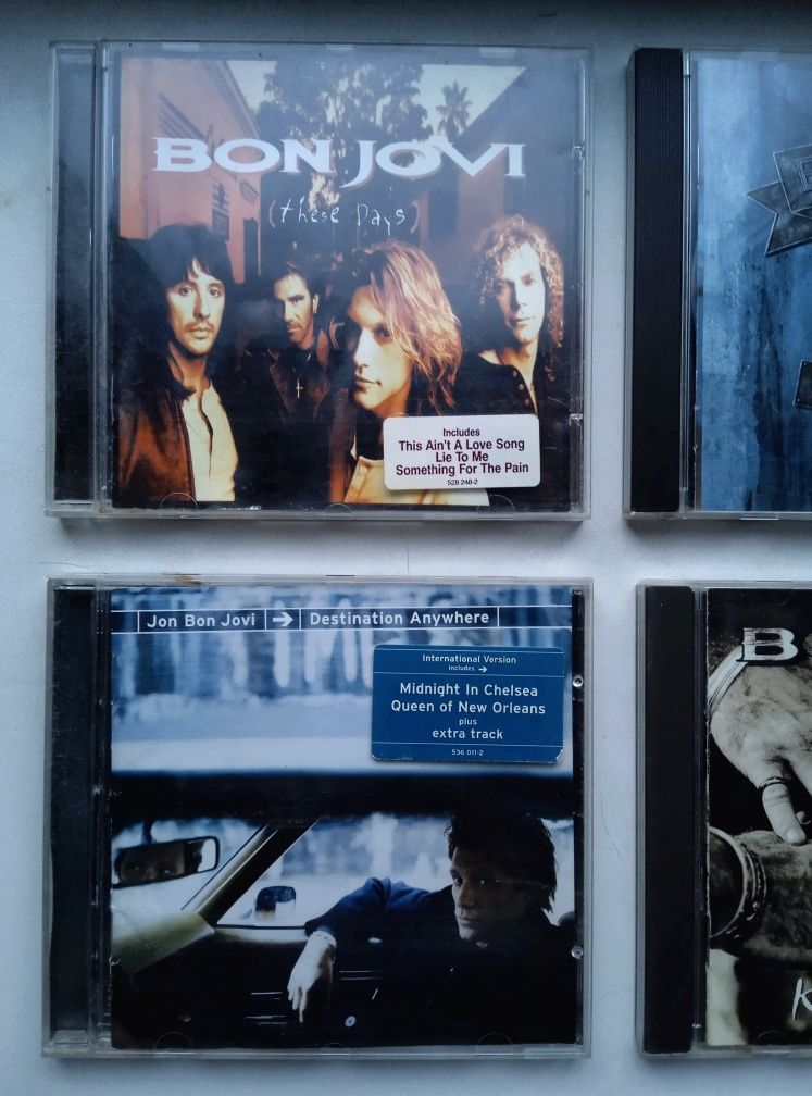 Bon Jovi, диски CD, якість, ліцензія!