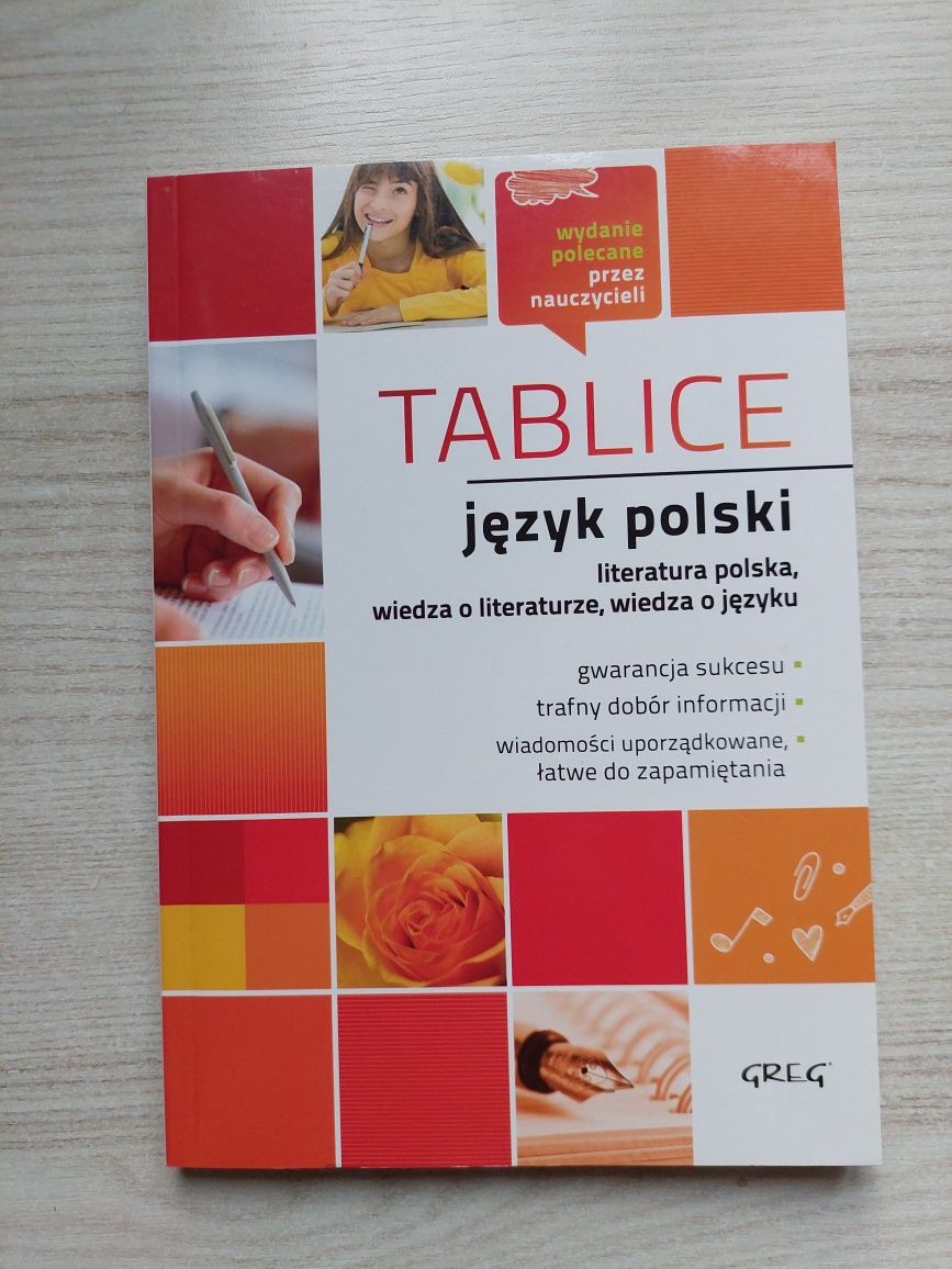 tablice język polski