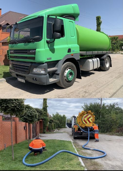 Заказ асенізатора відкачка зливних ям туалетів