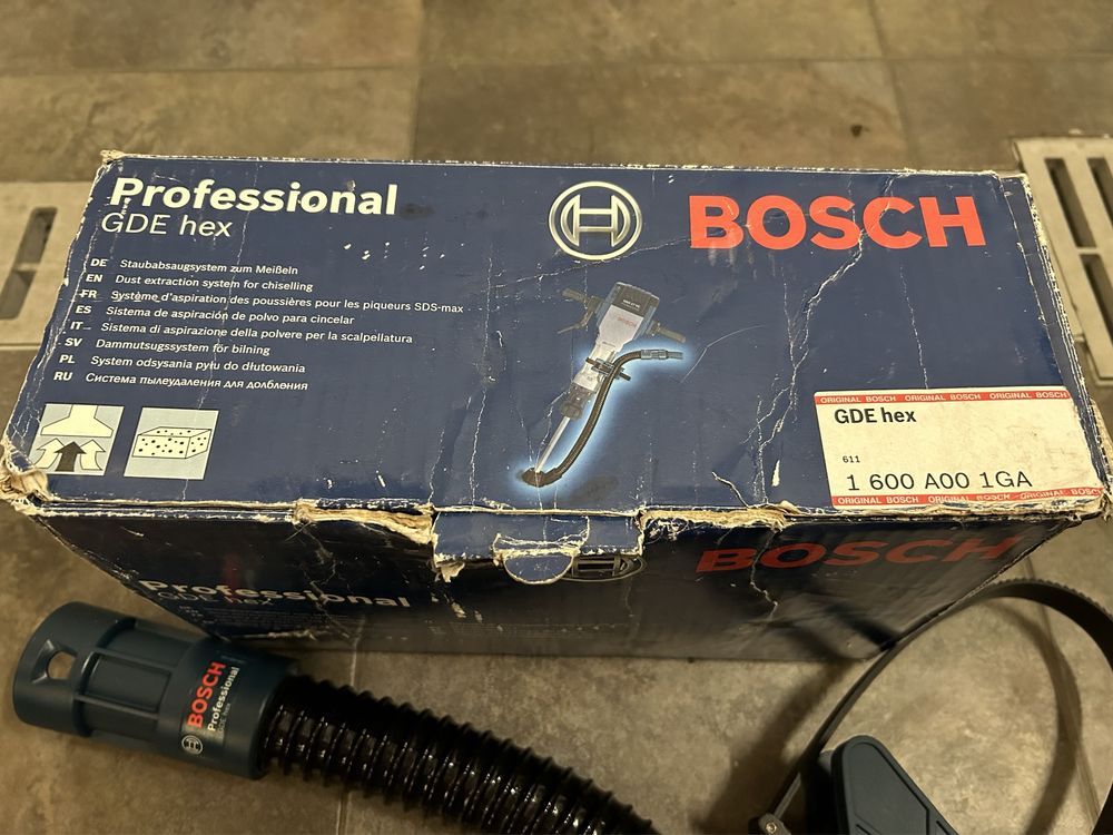 Bosch GDE Hex Pro system odsysania pyłu