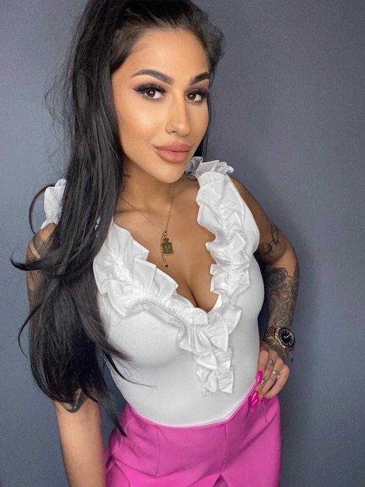 Piękne body w kolorze czarnym L/XL