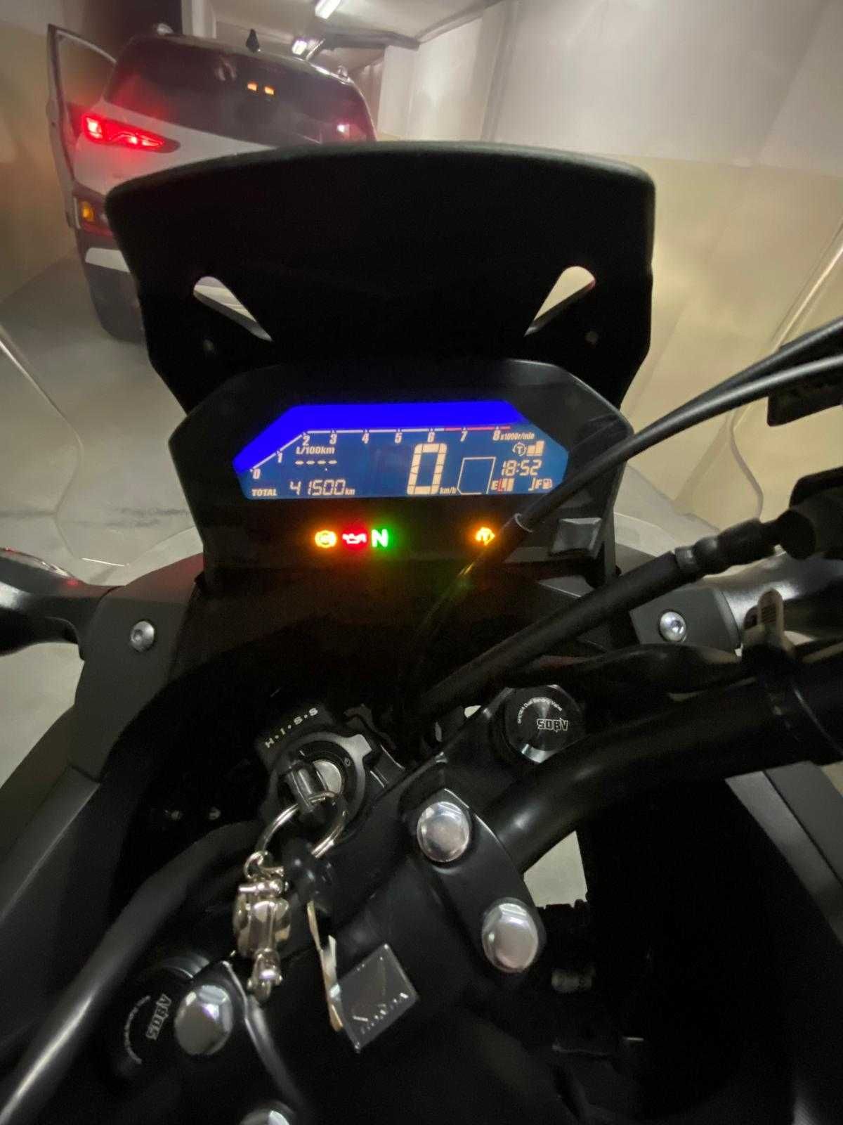Mota Honda NC750X Preta com Extras - NOVO PREÇO