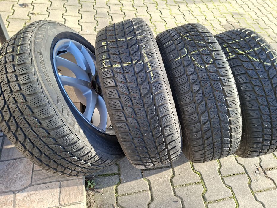 5x100 Koła zimowe 195/60 R16 Felgi Skoda Audi A3 Seat Toyota Prius VW