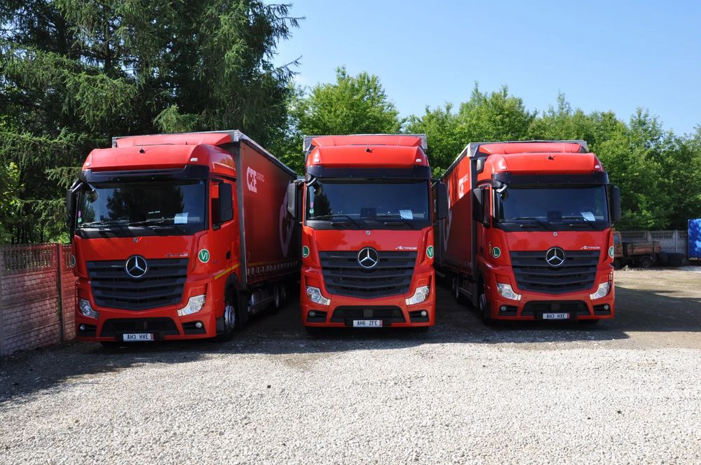 Mercedes-Benz Actros 2545 MP5  Zestaw 120m bez retardera BigSpace 2x7.75 Nowe tacho klima post