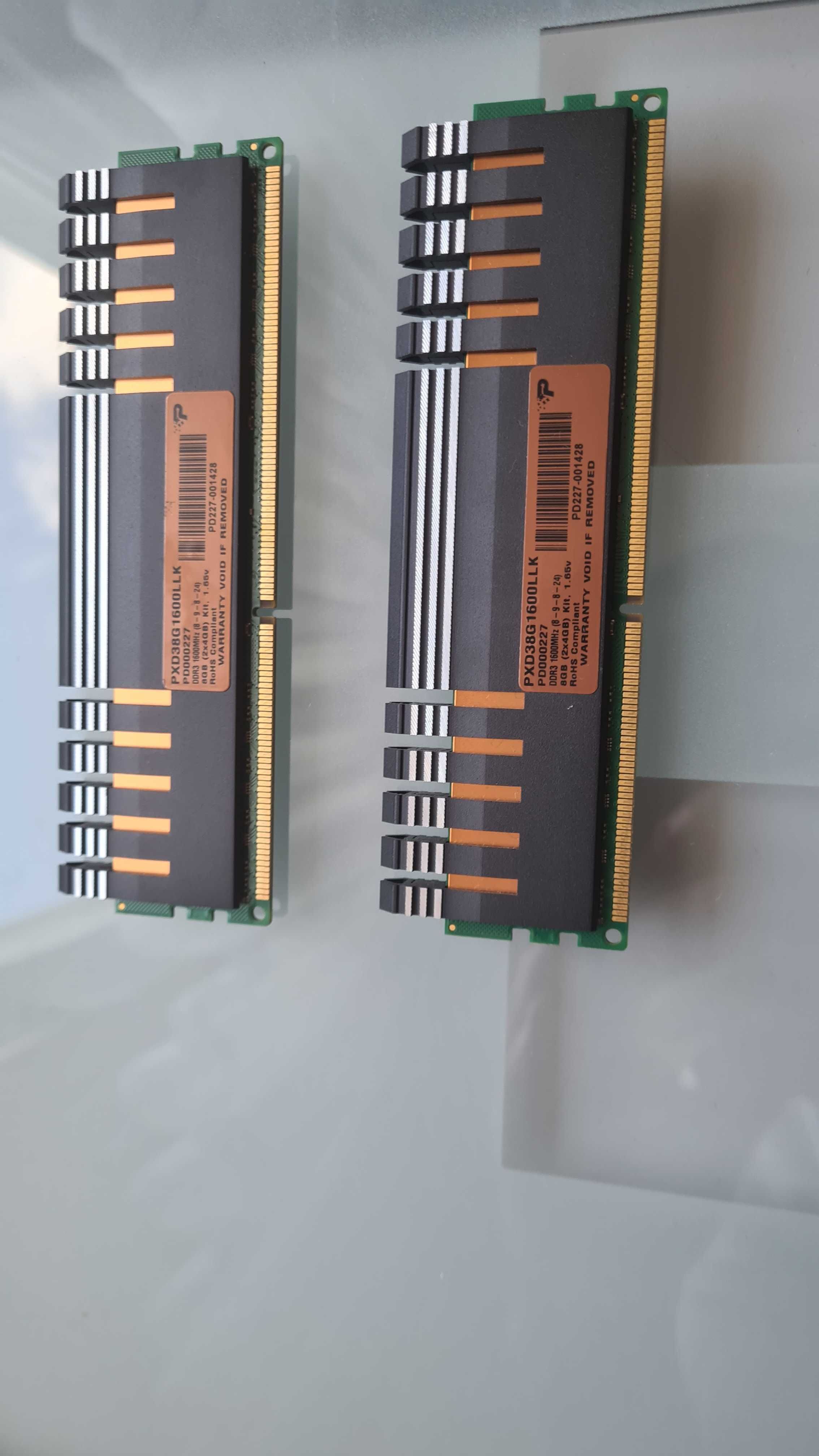 Pamięć RAM 8GB 2x4GB Patriot Viper Extreme 1600 CL8 PXD38G1600LLK