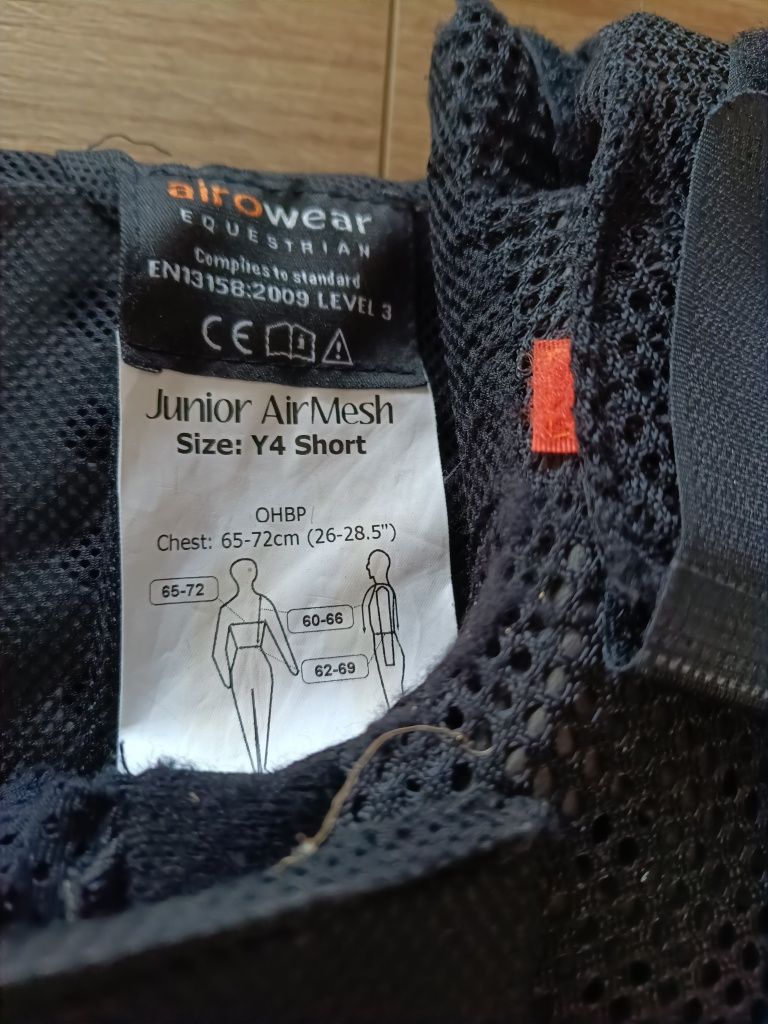 Kamizelka ochronna jeździecka s