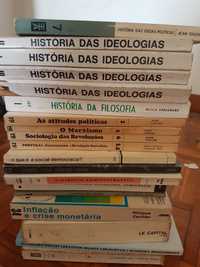 Colecção cerca 200 livros Administração Pública.  Economia. Regionaliz