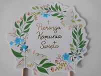 Topper tort komunia