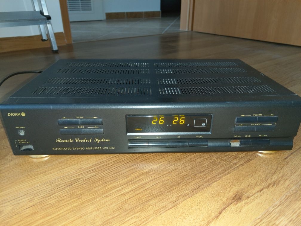 Wzmacniacz Audio Polski Diora WS 502 sprawny zabytek
