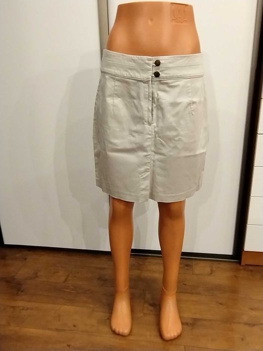 Kremowa spódniczka H&M r. 40/42