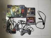 Playstation 1 + 2 jogos