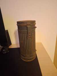 Niemiecki pojemnik po masce gazowej z 2 wojny światowej