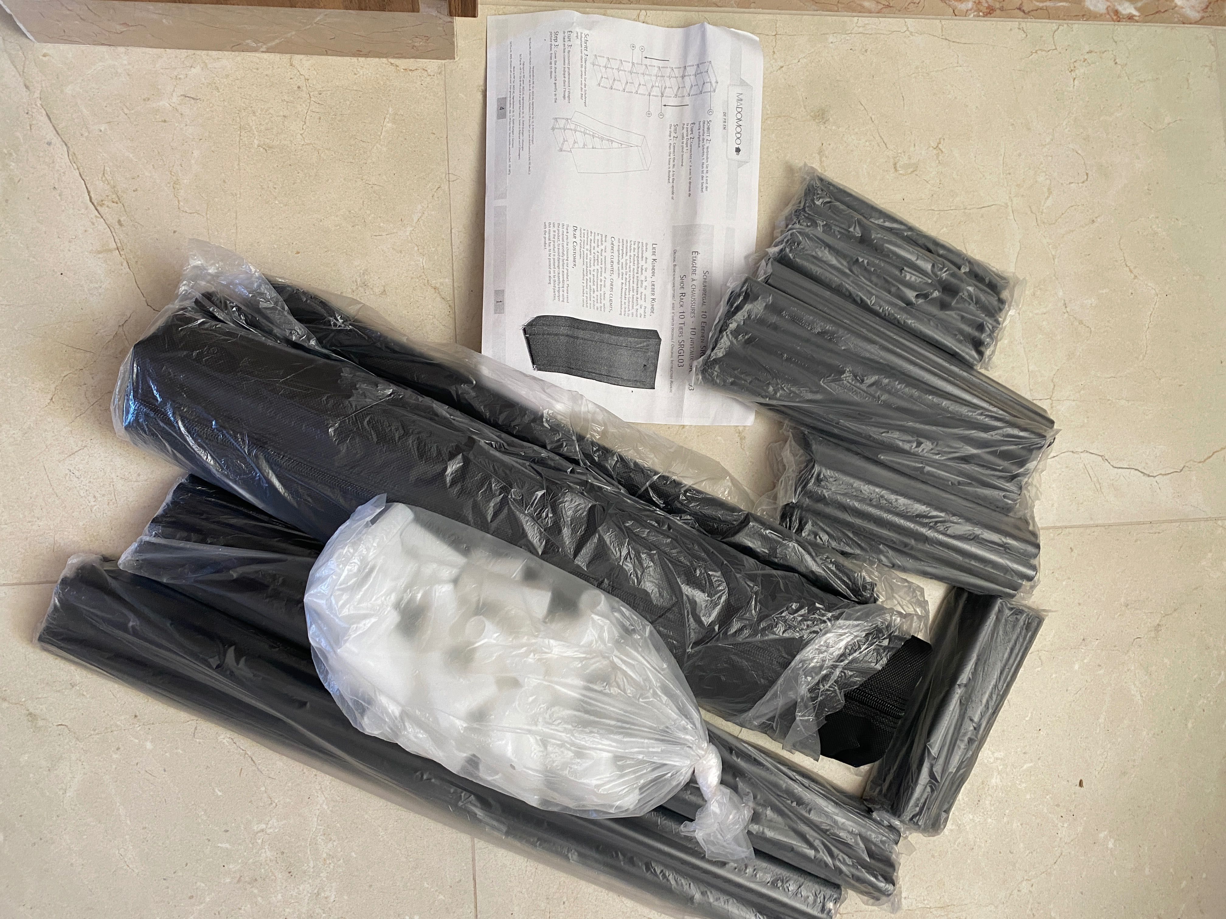 só hoje 1 Euro organizador de sapatos em tecido novo !