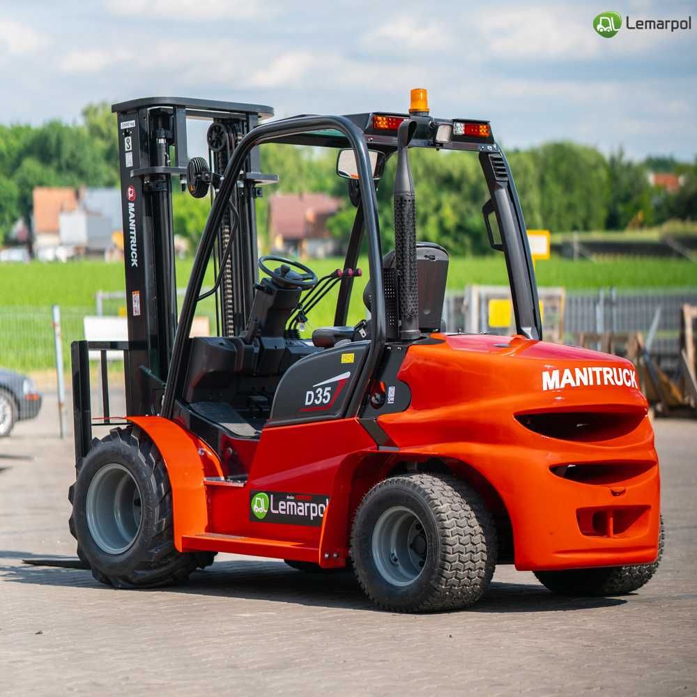 Nowy wózek widłowy Manitruck 3,5t  - półterenowy