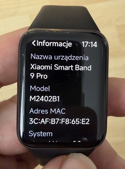 Xiaoki smart band 9 pro na gwarancji 1.5 roku komplet