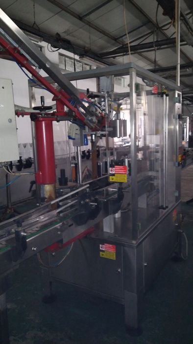 Linha de enchimento de enchimento de vinho semi automática