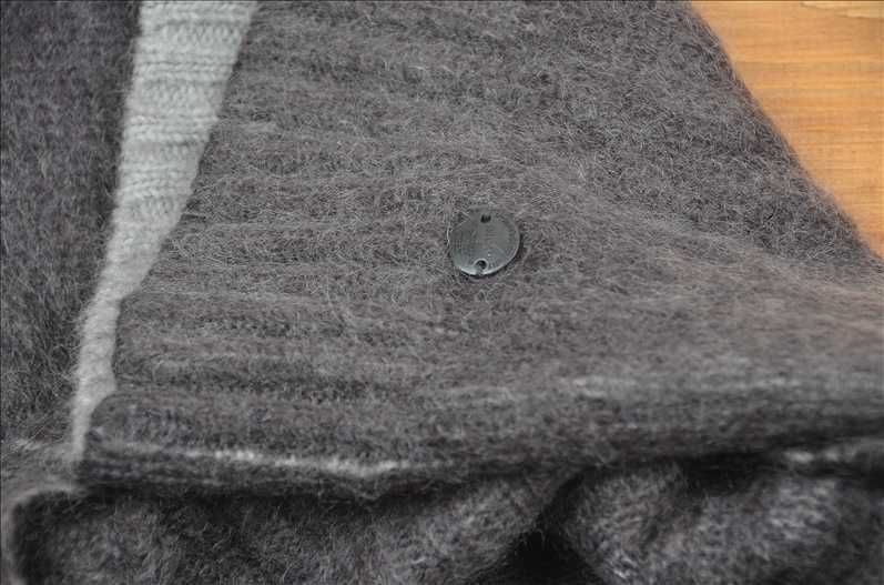 Długi Logowany Golf Marc O'Polo Printed Mohair