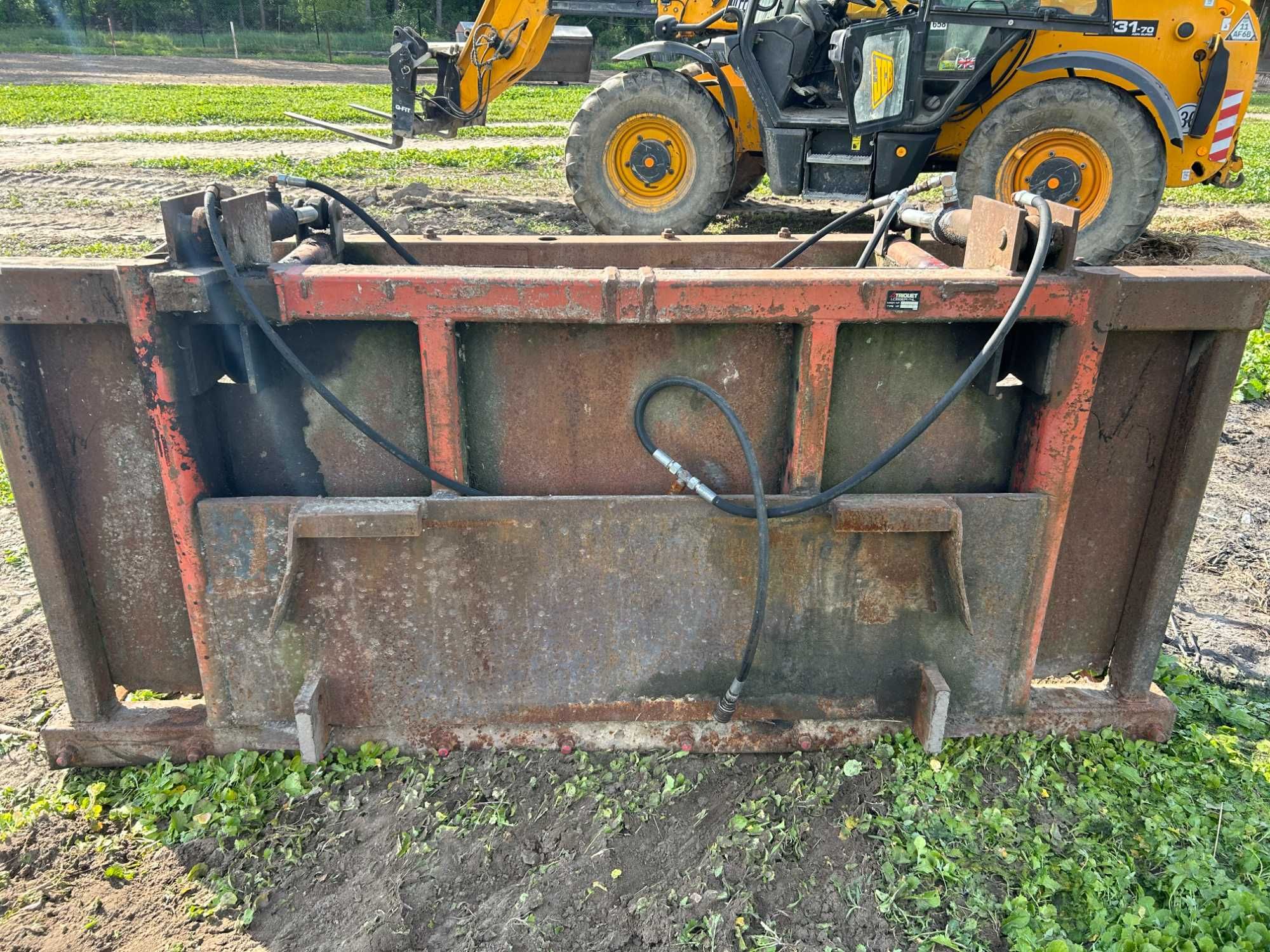 Krokodyl do obornika ładowarka claas