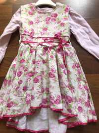 Шикарная платье как вышиванка для девочки 4-5-6 лет
