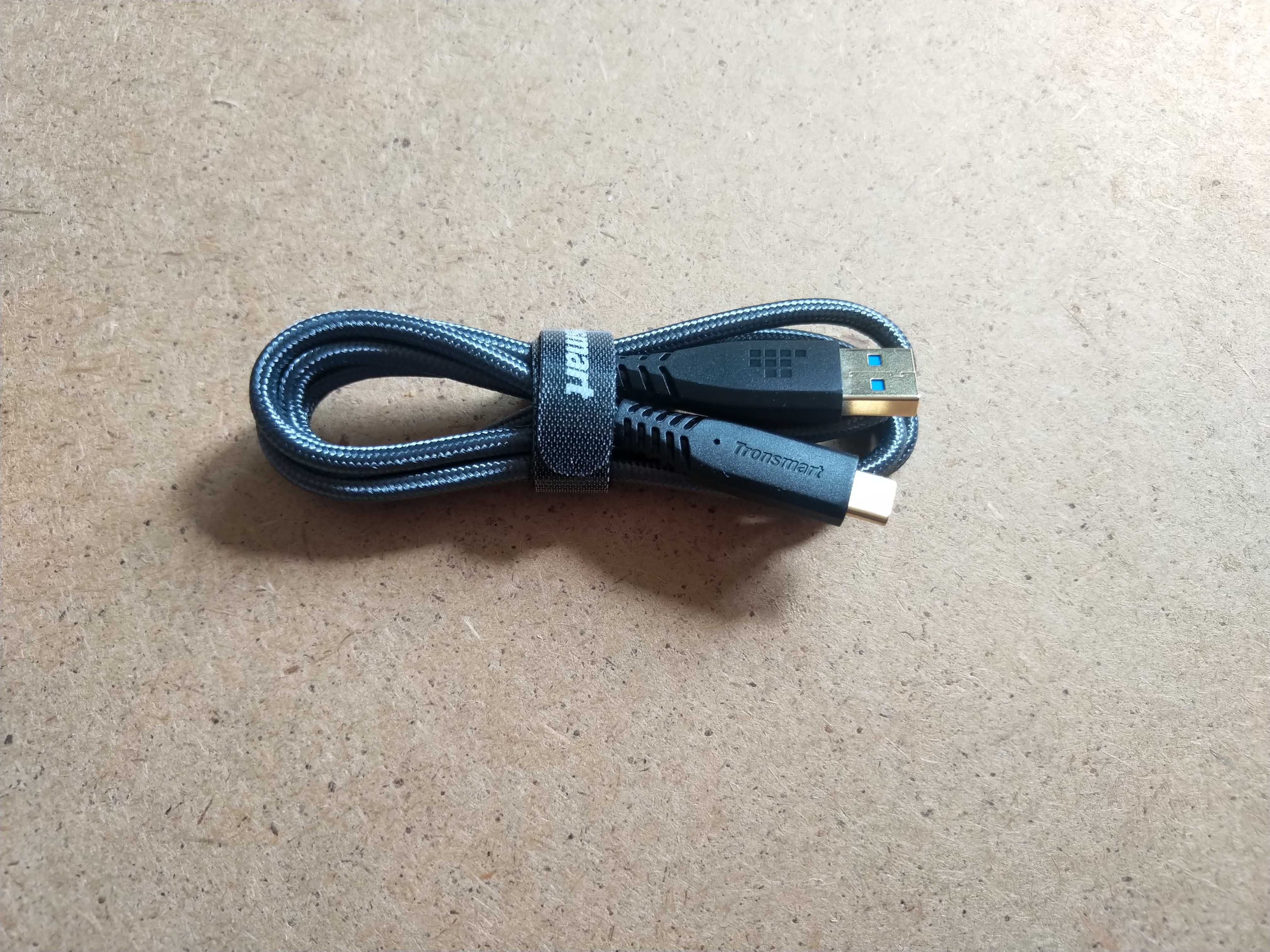 Tronsmart TAC01 прочный премиум USB 3.0 Type-c кабель (3А) (90 см)