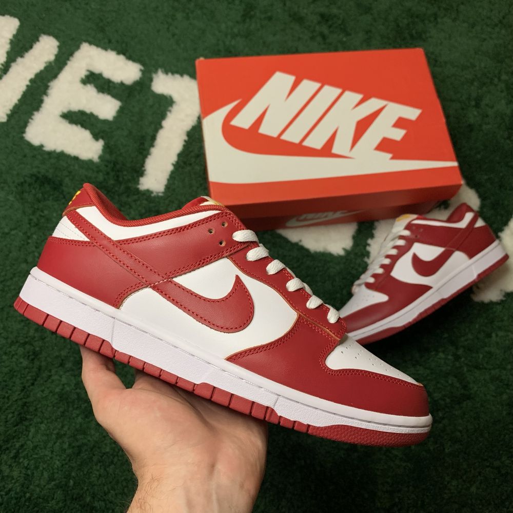 Оригінал Nike Dunk Low USC Gym Red DD1391-602 | Нові | Розмір 44