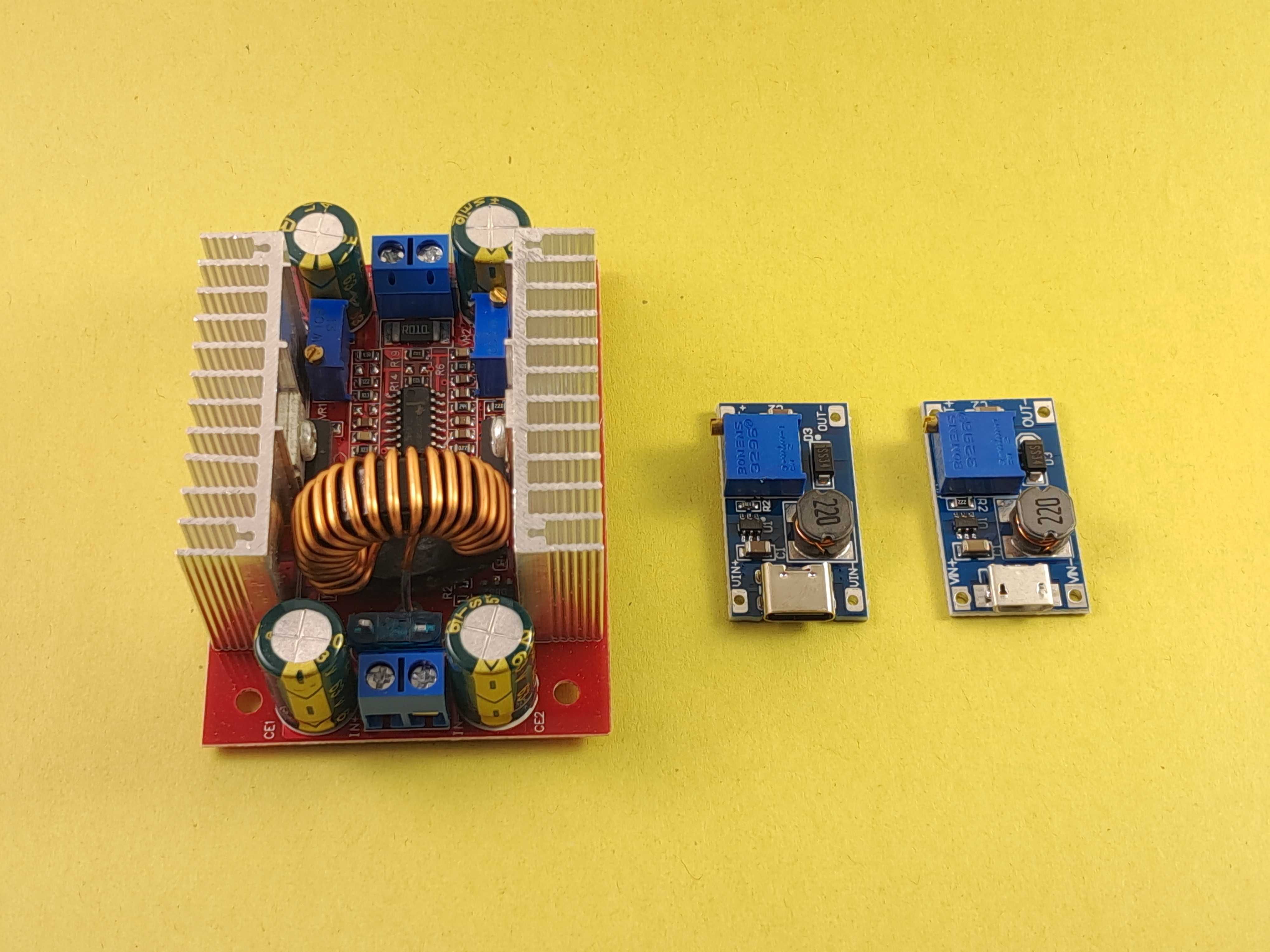 DC-DC Step-Up TL494, MT3608