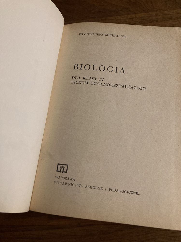 Biologia podrecznik stary