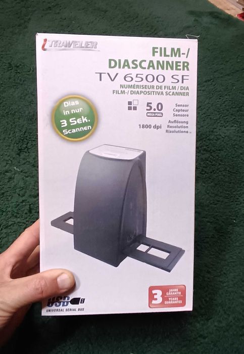 Skaner do slajdów zdjęć klisz fotograficznych