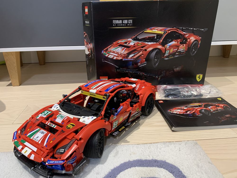 Lego Technic 42125 Ferrari 488 GTE