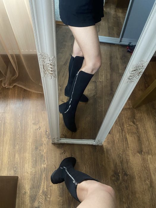 Сапоги на низком ходу р 39