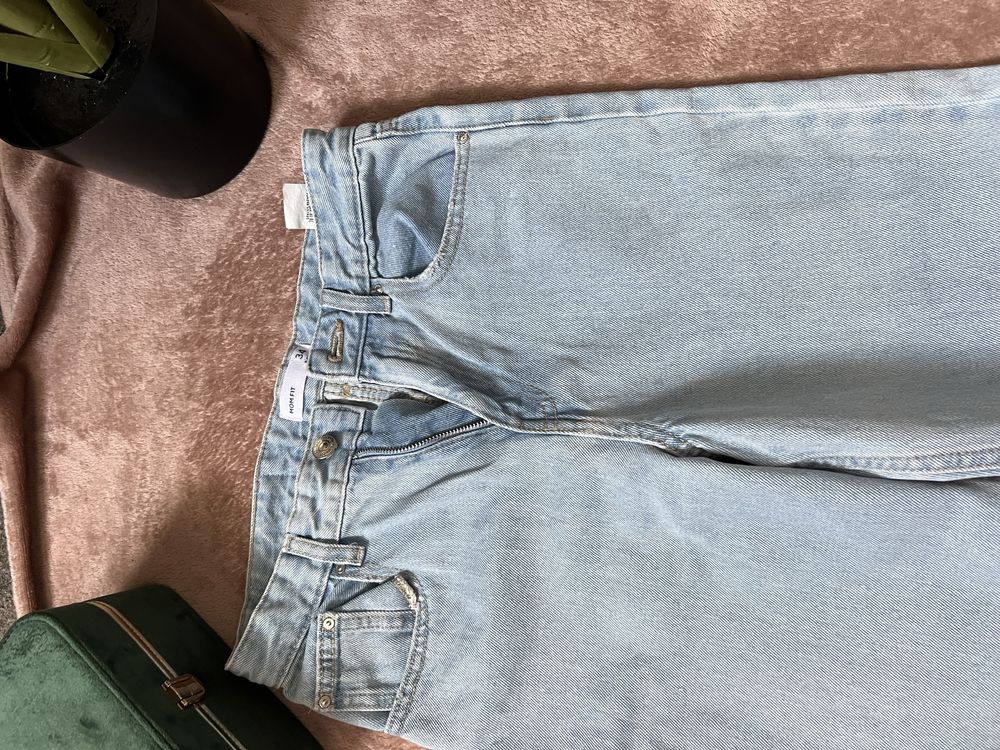 Mom fit jeansy damskie