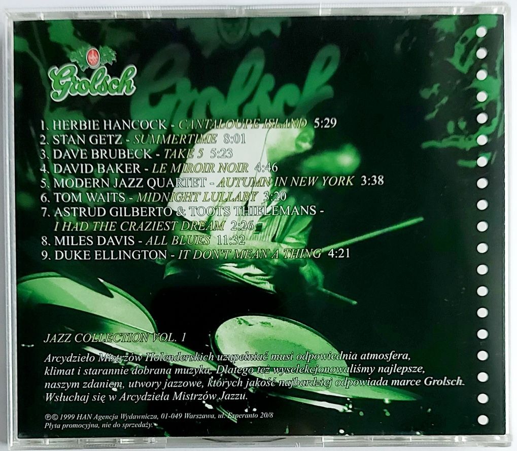 Grolsch Jazz Collection vol.1 1999r